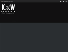 Tablet Screenshot of kwcafeterias.biz